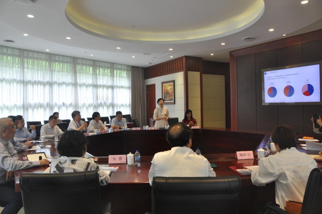 上海市政协社会和法制委员会领导调研我校中医药国际标准化工作