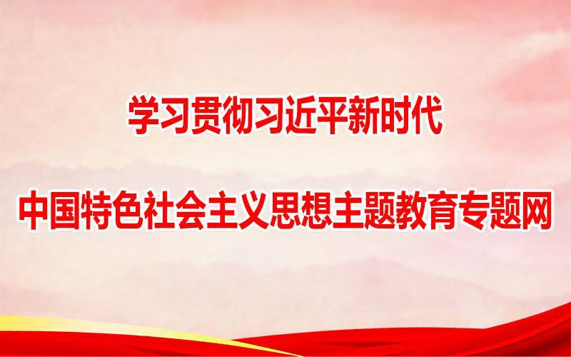 学习贯彻习近平新时代中国特色社会主义思想主题教育专题网