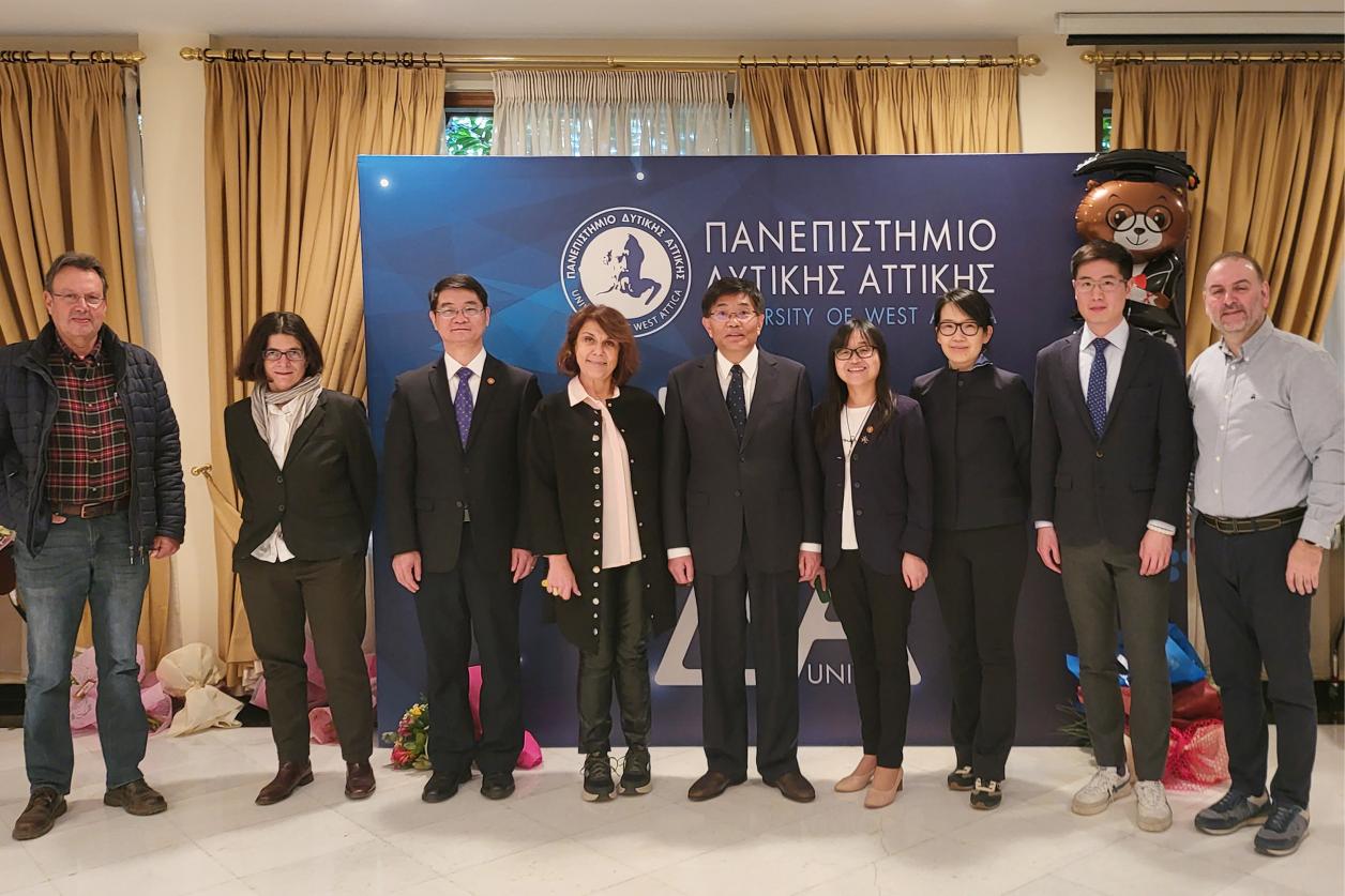 孙春兰副总理见证我校与希腊西阿提卡大学合作共建孔子学院签约仪式