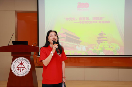 中药研究所举办“学党史，庆百年，迎国庆”师生健康跑活动